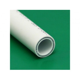 Труба ПП стекловолокно 20х2,8 PN20 сер. 2м РТП