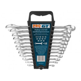 Набор ключей комбинир. 6-22мм 12шт PRO STARTUL GT (PRO-81112)