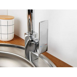 Смеситель для кухни (Lt) D35, серия Lily хром, a-five