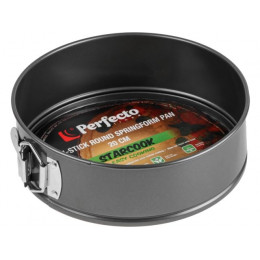 Форма для выпечки, круглая, разъемная, 20 см., антипригарное покрытие, STARCOOK, PERFECTO LINEA