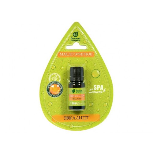 Эфирное масло "Эвкалипт", "Банные штучки", 10мл, в блистере