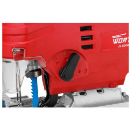 Лобзик электрический WORTEX JS 8008-1 LE в кор. 810 Вт, 1000-2900 ход/мин, пропил до 80 мм.