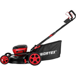 Газонокосилка аккумуляторная WORTEX CLM 4536 в кор. XLT SOLO БЕСЩЁТ.ДВИГ., 18В+18В, шир.460 мм
