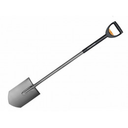 Лопата штыковая телескопическая закругленная SmartFit FISKARS