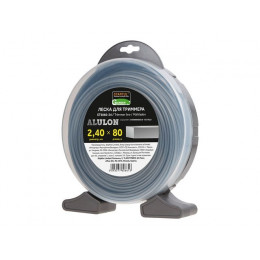 Леска ф 2.4 мм х 80 м квадратн. сеч. ALULON STARTUL GARDEN
