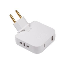 Разветвитель FAS-2AC- wh тройник, ФАZA