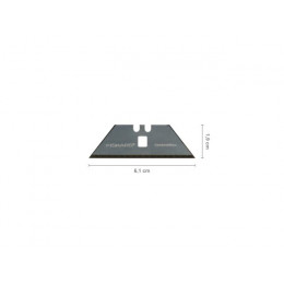 Лезвия сменные трапецевидные д/ножей 5шт CarbonMax FISKARS