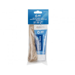 Набор сантехнический (лён 14 г + паста сантехническая MultiPak 70 г) AV Engineering