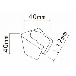 Держатель для душевой лейки AVSSS-052 AV Engineering