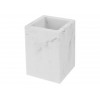 Стакан для зубных щеток MARBLE, белый, PERFECTO LINEA