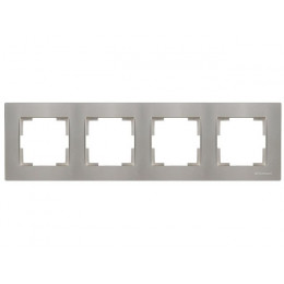 Рамка 4-ая горизонтальная титан, RITA, MUTLUSAN