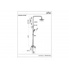 Душевая система (Lt) D35 A-52001, a-five
