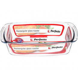 Форма из жаропрочного стекла, 1.8 л, прямоугольная, 270х140х72 мм, PERFECTO LINEA