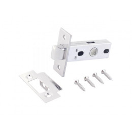 Защелка врезная межк. L45-8 CP хром 25мм АЛЛЮР