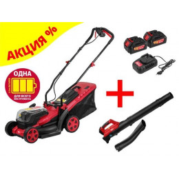 Аккум. воздуходувка WORTEX BB 2018 D ALL1 + АКЦИЯ!