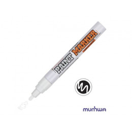 Маркер-краска промышленный белый MUNHWA INDUSTRIAL