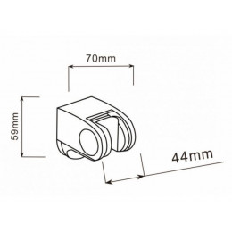 Держатель для душевой лейки A5-010, a-five