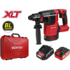 Аккум. перфоратор WORTEX CRH 1822 в чем.  XLT SET БЕСЩЕТ., 18 В, 2.6 Дж, 26 мм, 1х4 А*ч