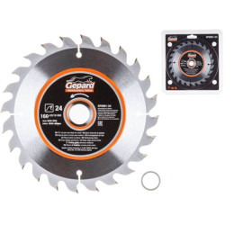 Диск пильный 160х20/16 мм 24 зуб. по дереву GEPARD