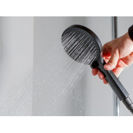 Душевая лейка, 3-функц. черн., AV Engineering