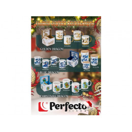 Банка для сыпучих продуктов керамическая 500 мл, серия BLUE DRAGON, PERFECTO LINEA