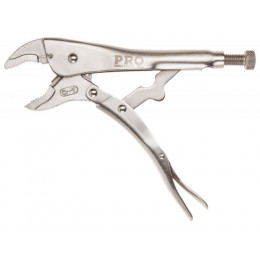 Зажим с фиксатором 250мм изогнутые губки PRO STARTUL (PRO-6051-02)