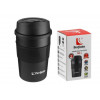 Термокружка для кофе, 380 мл, нержавеющая сталь, black, PERFECTO LINEA