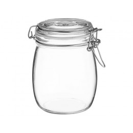 Банка для сыпучих продуктов стеклянная WECKER (Веккер) 750 мл, PERFECTO LINEA
