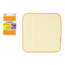 Салфетка кухонная для уборки без царапин Non-Scratch (Нон-Скрэтч) оранжевая, PERFECTO LINEA