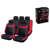 Чехлы на сиденья автомобиля универсальные, полиэстер, черно-красные, ARIZONE