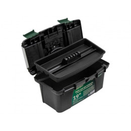 Ящик для инструмента пластмасс. 49x27,5x24 см (19") с лотком и органайз. 20237 ВОЛАТ