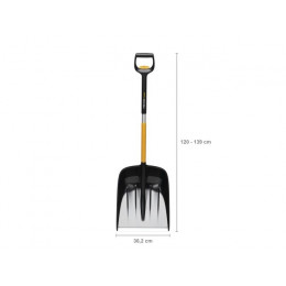 Лопата снеговая телескопическая X-series FISKARS