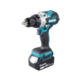 Аккум. ударная дрель-шуруповерт MAKITA LXT DHP 486 RTJ в кейсе