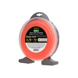 Леска ф 2.7 мм х 72 м кругл. сеч. DUAL-CUT STARTUL GARDEN