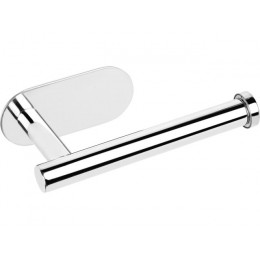 Держатель для туалетной бумаги самоклеящийся AQUARIUS, нержавеющая сталь, PERFECTO LINEA