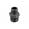 Ниппель ред. 1" х 1/2" нар.-нар. чугун черн., AV Engineering