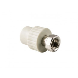 Муфта ПП с накидной гайкой 20х1/2", сер. РТП