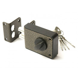 Замок накладной ЗН1-3-1 (медь)