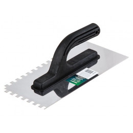 Гладилка нерж. 130х270мм зуб 8х8мм ВОЛАТ