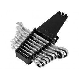 Набор ключей комбинир. 8-19мм 8шт трещоточных PRO STARTUL (PRO-7108)