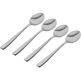 Набор ложек чайных, 4 шт., глянцевый, серия Majestic, PERFECTO LINEA