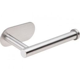 Держатель для туалетной бумаги самоклеящийся AQUARIUS, нержавеющая сталь/матовый, PERFECTO LINEA