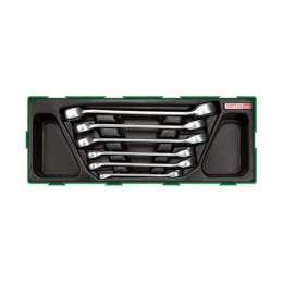 Набор-сет ключей разрезных 6предм. TOPTUL