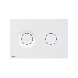 Кнопка управления для скрытых систем инсталляции, Dot.Dot. (белый-мат), Alca