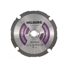 Диск пильный 165х20 мм по фиброцементу HILBERG Industrial