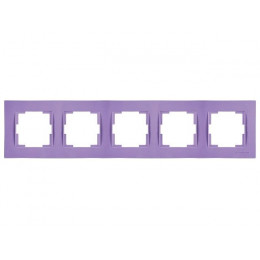 Рамка 5-ая горизонтальная пурпурная, RITA, MUTLUSAN