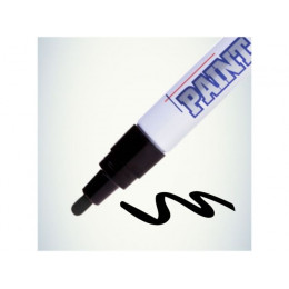 Маркер-краска промышленный черный MUNHWA