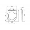 Сиденье для унитаза AV Engineering, COMFORT X1