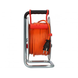 Удлинитель на катушке 40м (3 роз., 3.3кВт, метал. катушка, кабель до -35С, с/з) Brennenstuhl Garant