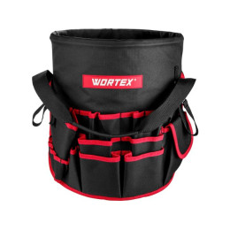 Сумка для инструмента WORTEX WB 3037 оксфорд, 370x300х300 мм, вес до 25 кг